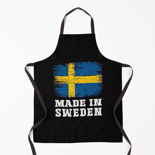 Item preview, Vintage Made in Sweden Distressed Flag designed and sold by Dmetalx Art Apparel.