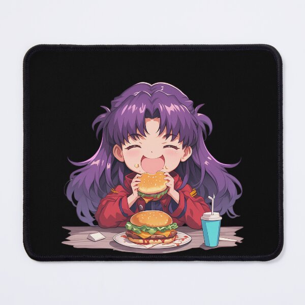 Item preview, Misato Katsuragi Evangelion Chibi Burger Joy designed and sold by earlobejerk.