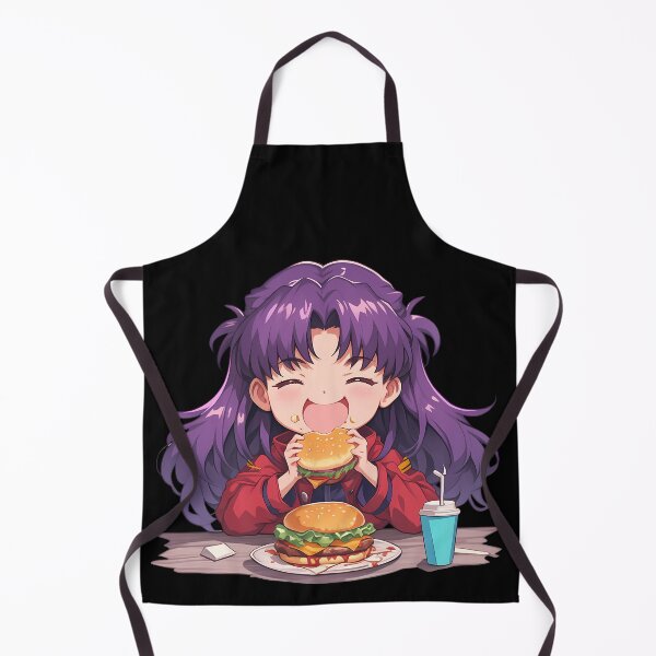 Item preview, Misato Katsuragi Evangelion Chibi Burger Joy designed and sold by earlobejerk.
