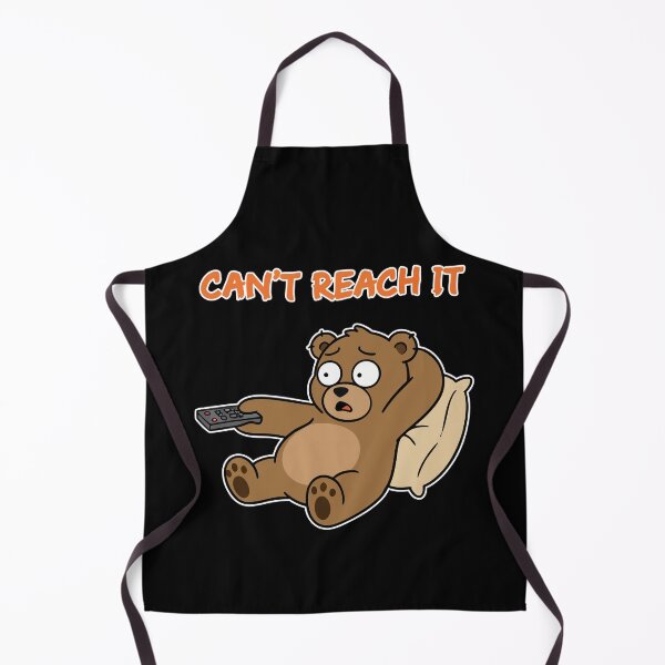 Item preview, Can't Reach It Lazy Bear Cartoon designed and sold by Taridesign.