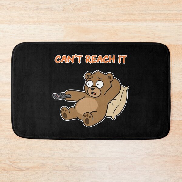 Item preview, Can't Reach It Lazy Bear Cartoon designed and sold by Taridesign.