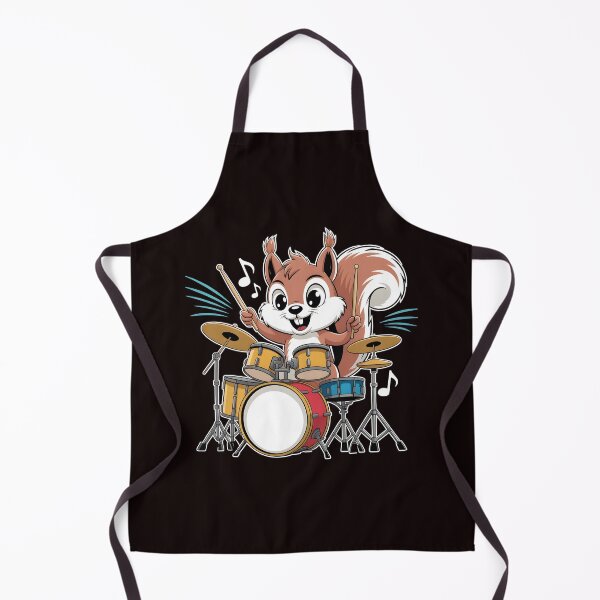 Item preview, Squirrel Playing Drums – Funny Drumming For Drummers And Squirrel Lovers designed and sold by Redgiant87x.