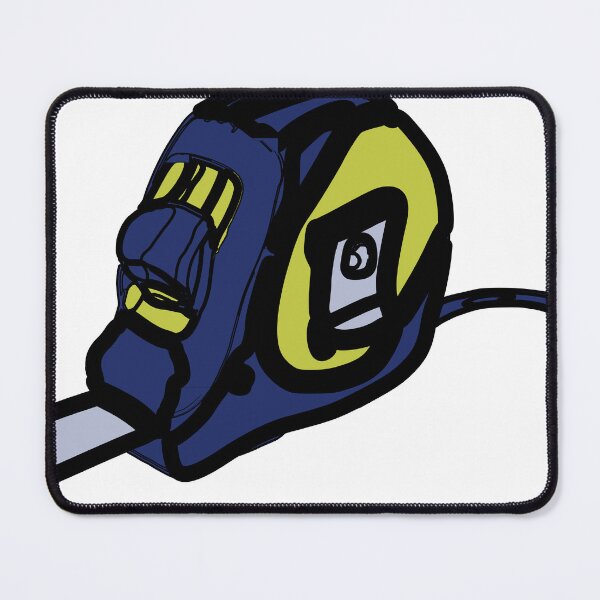 Item preview, Digitally illustrated measuring tape designed and sold by Mik1900.