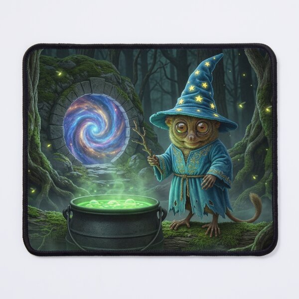 Item preview, Tarsier Wizard Opens Portal to Another Dimension designed and sold by Tridentulus.