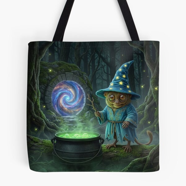 Item preview, Tarsier Wizard Opens Portal to Another Dimension designed and sold by Tridentulus.