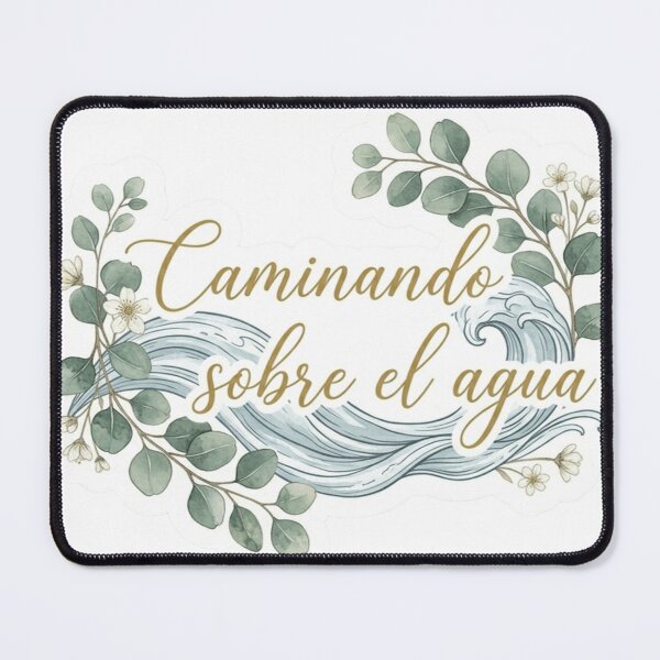Item preview, Sticker "Walking on Water" - Faith and Nature designed and sold by ShoopingAn.