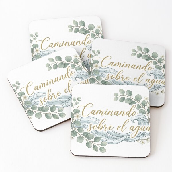 Item preview, Sticker "Walking on Water" - Faith and Nature designed and sold by ShoopingAn.