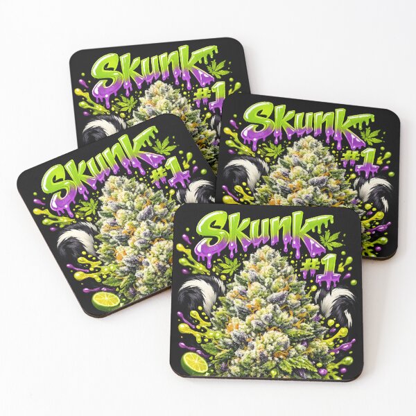 Item preview, Skunk #1 Graffiti Print | Classic Skunky Sweet Hybrid Typography | Euphoric OG Strain designed and sold by WAUZ.