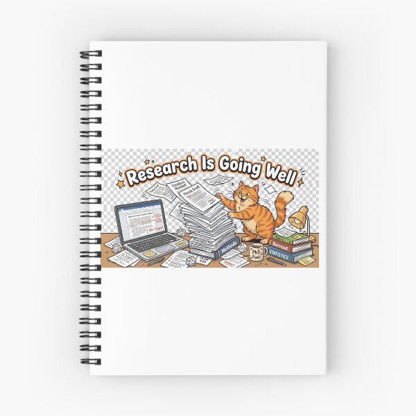 Item preview, Buried in "Literature Review" Academic Humor Sticker | Sarcastic PhD Gift designed and sold by AuroraPixelDa.