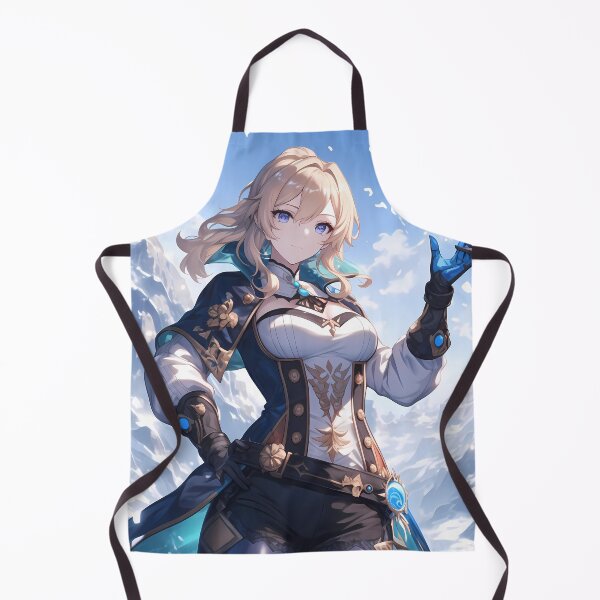 Item preview, Jean Genshin Impact Sky Crystal Knightly Blue Elegance designed and sold by mildaclairmo.
