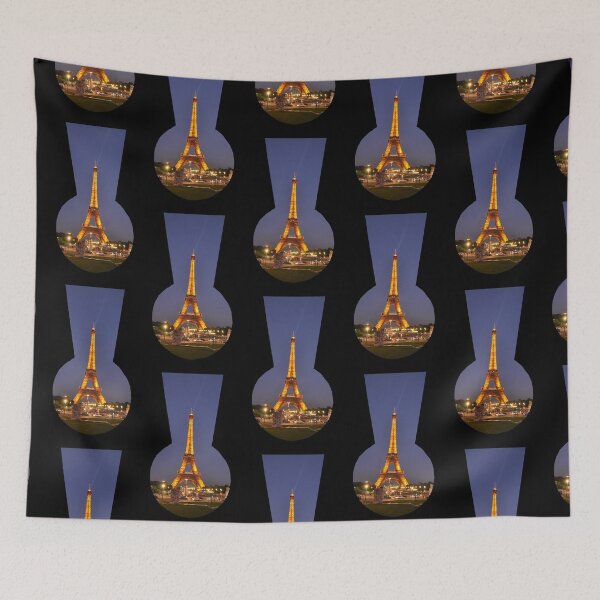 Item preview, Eiffel Tower at Night, Paris, France designed and sold by TheMarketplaceworld.