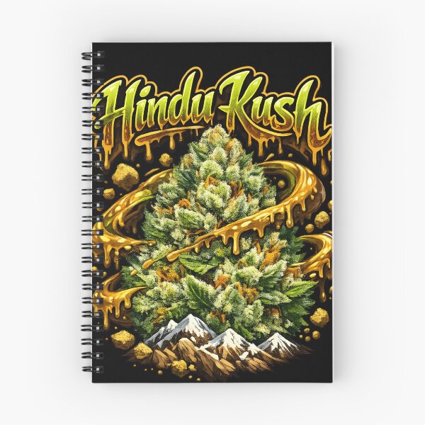 Item preview, Hindu Kush Graffiti Art Print | Earthy Hash Indica Strain Typography | Deep Sedating 420 designed and sold by WAUZ.