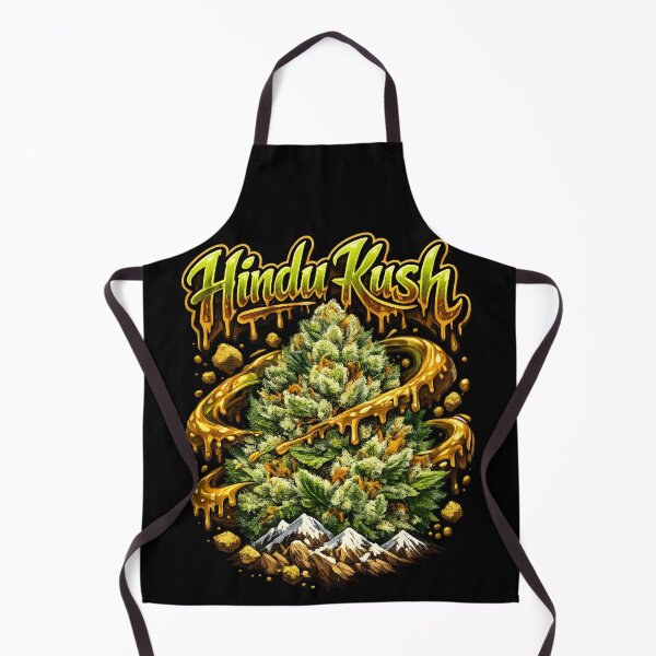 Item preview, Hindu Kush Graffiti Art Print | Earthy Hash Indica Strain Typography | Deep Sedating 420 designed and sold by WAUZ.