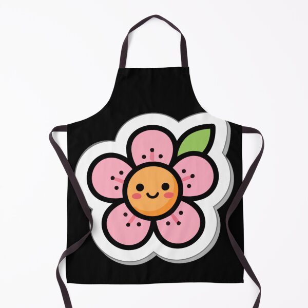 Item preview, Cute Kawaii Flower – Smiling Blossom Cartoon Design designed and sold by PaulaDesignCo.
