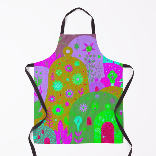 Item preview, Whimsical Floral Village / Dream Garden World designed and sold by joycrysstudio.