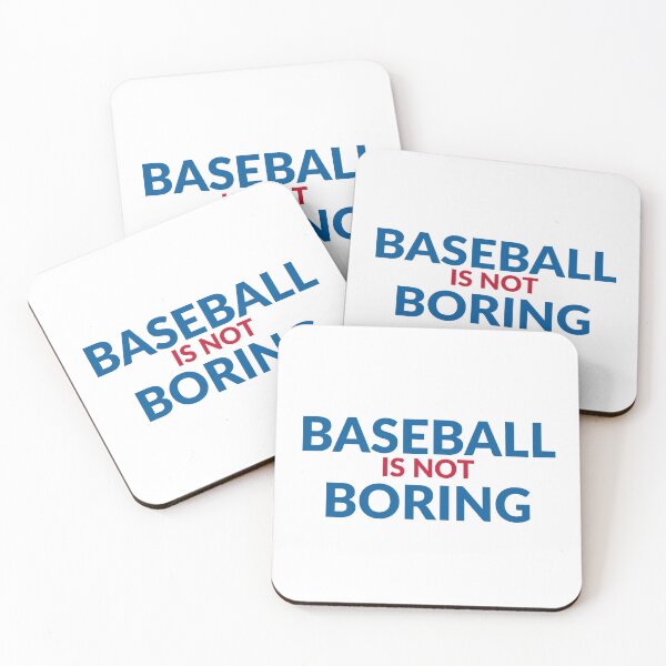 Item preview, Baseball Is Not Boring Dodgers Colors T-Shirt designed and sold by Bugs-Shirt-Shop.