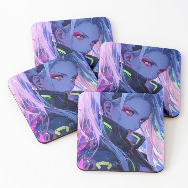 Item preview, Rebecca Cyberpunk Edgerunners Neon Punk Pink Attitude designed and sold by mildaclairmo.