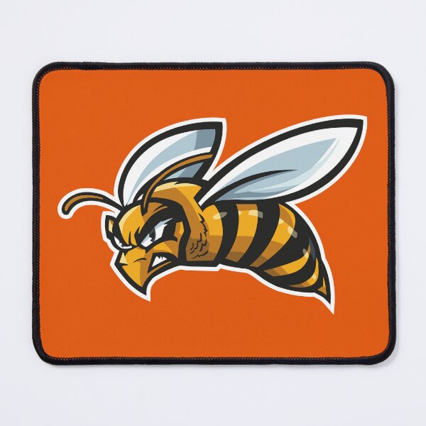 Item preview, Angry Bumblebee Flying – Fierce Insect Mascot Logo designed and sold by MerlinWear.