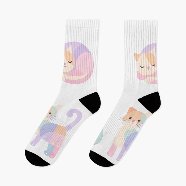 Item preview, Abstract Pastel Cats designed and sold by LoveWithYou.