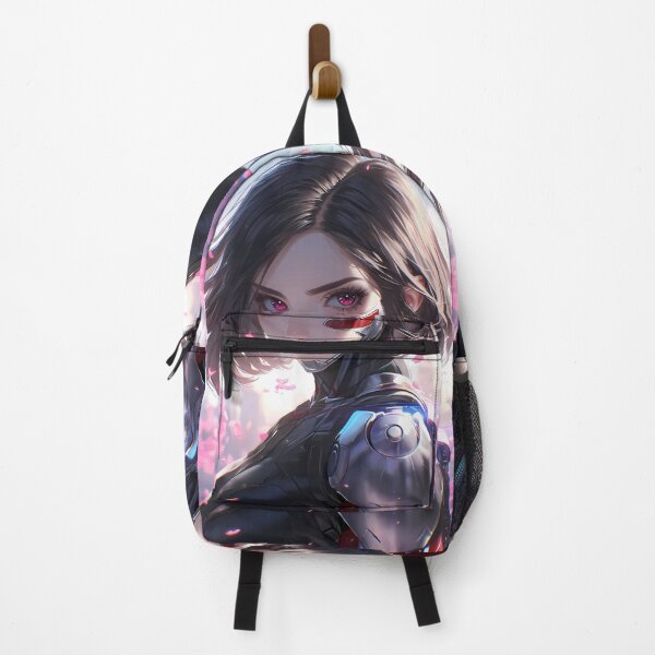 Item preview, Alita Alita Battle Angel Cyborg Chrome Pink Petals designed and sold by mildaclairmo.
