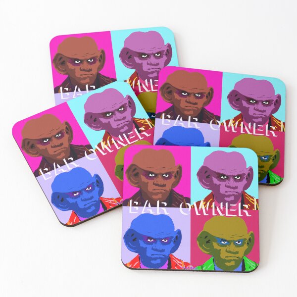 Item preview, Quark Pop art quad designed and sold by Lost Waters of Enceladus.