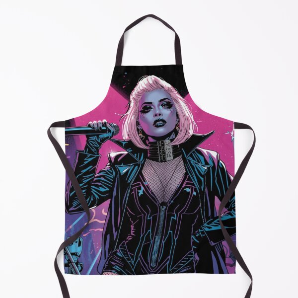 Item preview, Lady Gaga Comic HQ Neon Avant Garde Pop Diva Futuristic Stage Performance Art designed and sold by SHOCAMPOS DESIGNS .