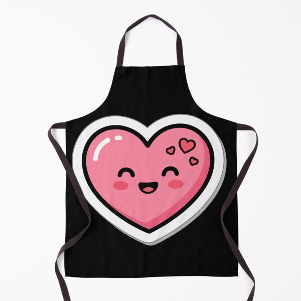 Item preview, Cute Kawaii Heart – Smiling Love Heart Design designed and sold by PaulaDesignCo.