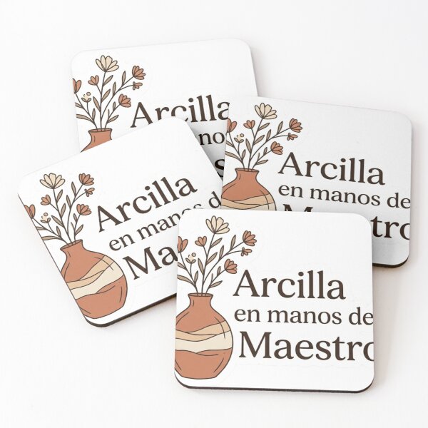 Item preview, Christian Sticker "Clay in the Master's Hands" - Botanical Potter Design designed and sold by ShoopingAn.