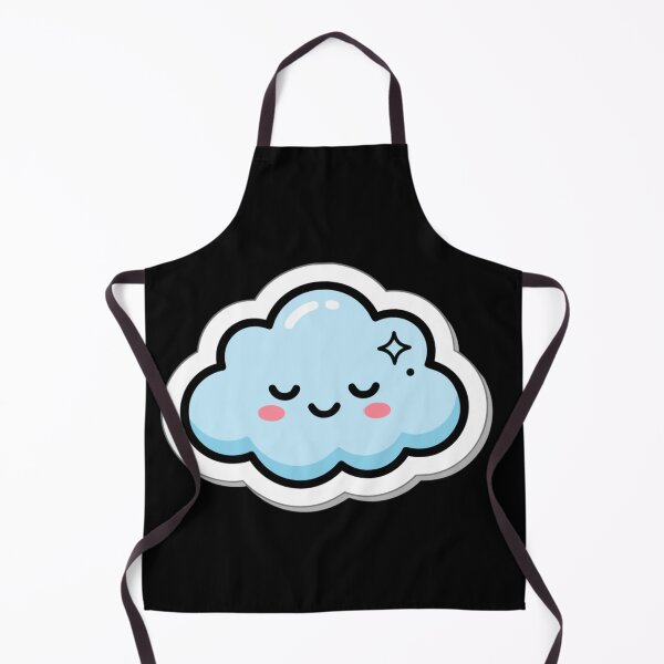 Item preview, Cute Kawaii Cloud – Sleeping Smiling Cloud Design designed and sold by PaulaDesignCo.
