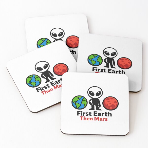 Item preview, First Earth Then Mars designed and sold by LuveraxArt.