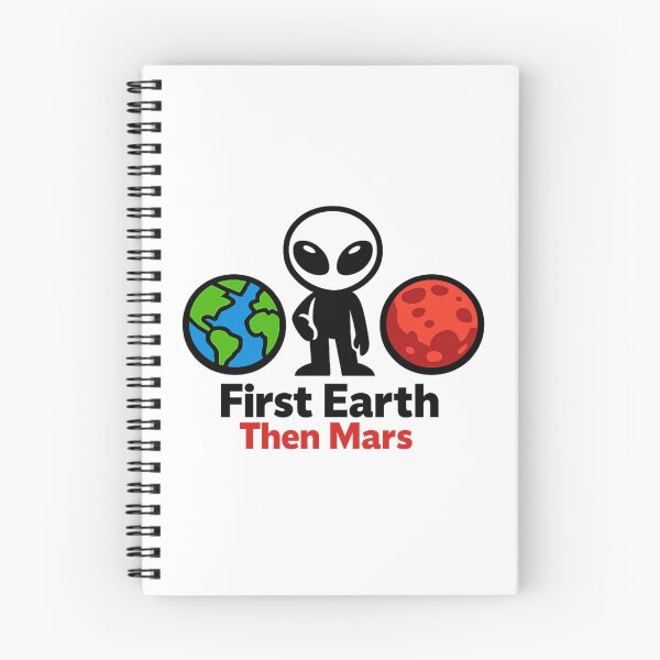 Item preview, First Earth Then Mars designed and sold by LuveraxArt.