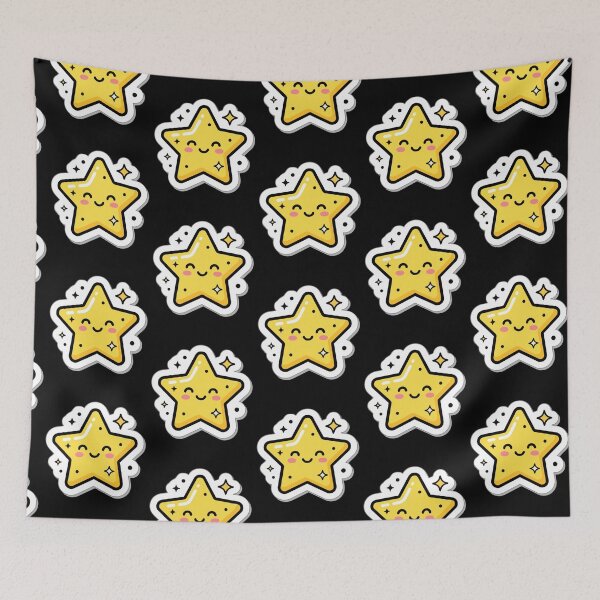 Item preview, Cute Kawaii Star – Smiling Cartoon Star Design designed and sold by PaulaDesignCo.