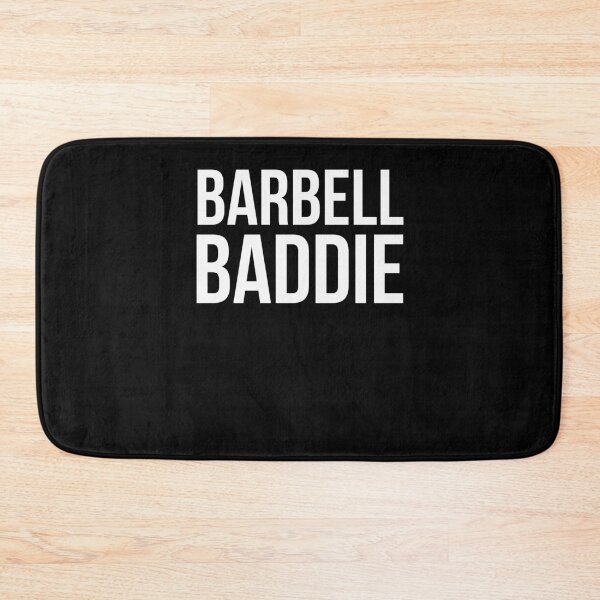 Item preview, Barbell Baddie Weightlifting Gym Fitness Woman designed and sold by snowry.