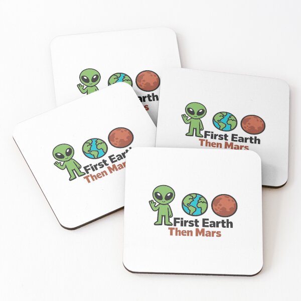 Item preview, First Earth Then Mars designed and sold by LuveraxArt.