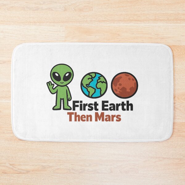 Item preview, First Earth Then Mars designed and sold by LuveraxArt.