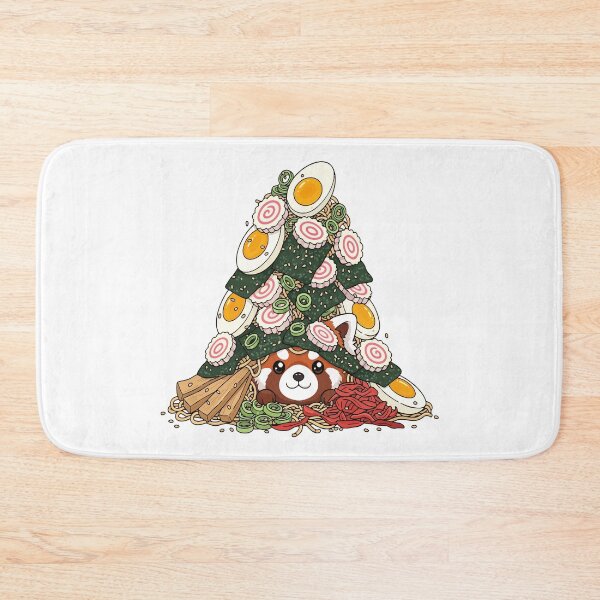 Item preview, red panda eating ramen designed and sold by Uglyandcute.
