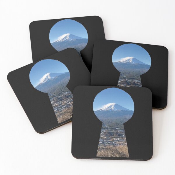 Item preview, Looking Through the Keyhole – Mount Fuji, Japan designed and sold by TheMarketplaceworld.