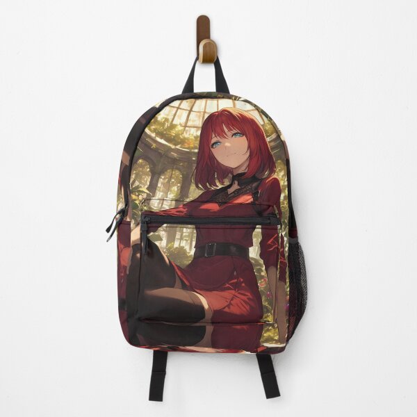 Item preview, Popola Devola Nier Automata Red Hair Greenhouse Sunlight Serene Waifu designed and sold by mildaclairmo.