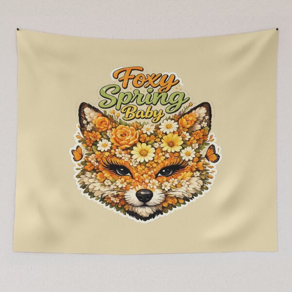 Artikelvorschau, Fuchs Frühlingsbaby Blumenfuchs entworfen und verkauft von DEEPDesignsART.