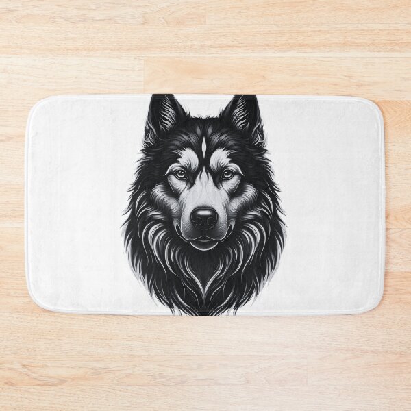 Item preview, Tribal Husky Face designed and sold by SLDavincy.