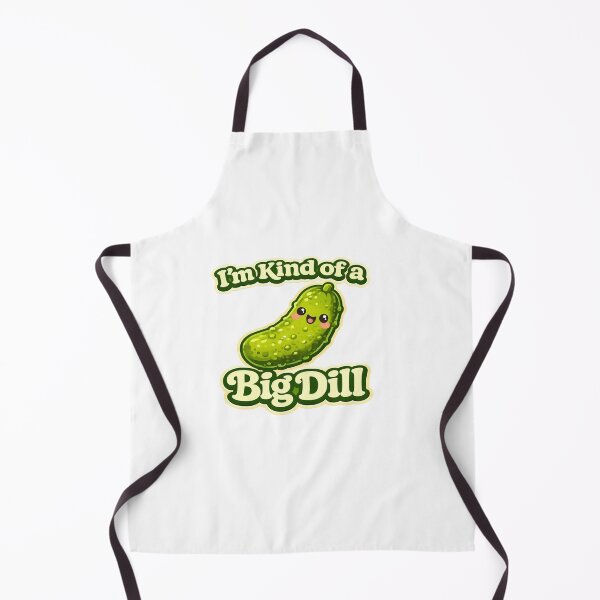 Item preview, I’m Kind of a Big Dill – Funny Cute Pickle Pun Sticker designed and sold by EastEndTownie.