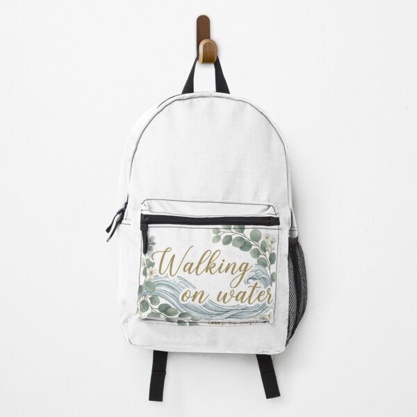 Item preview, Walking on Water" Christian Sticker - Faith & Nature Design designed and sold by ShoopingAn.