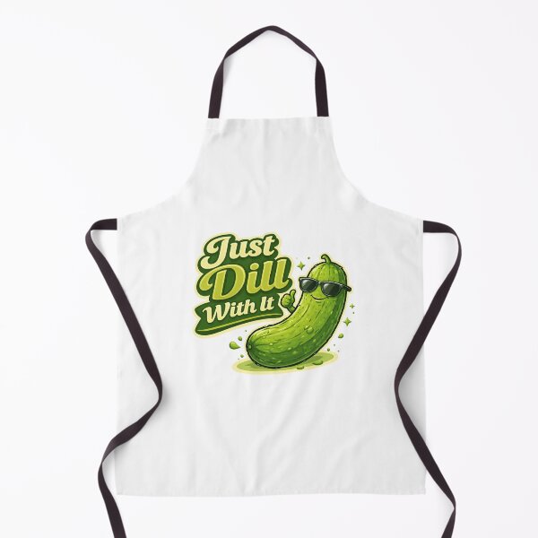 Item preview, Just Dill With It – Funny Pickle Pun Sunglasses Design designed and sold by EastEndTownie.
