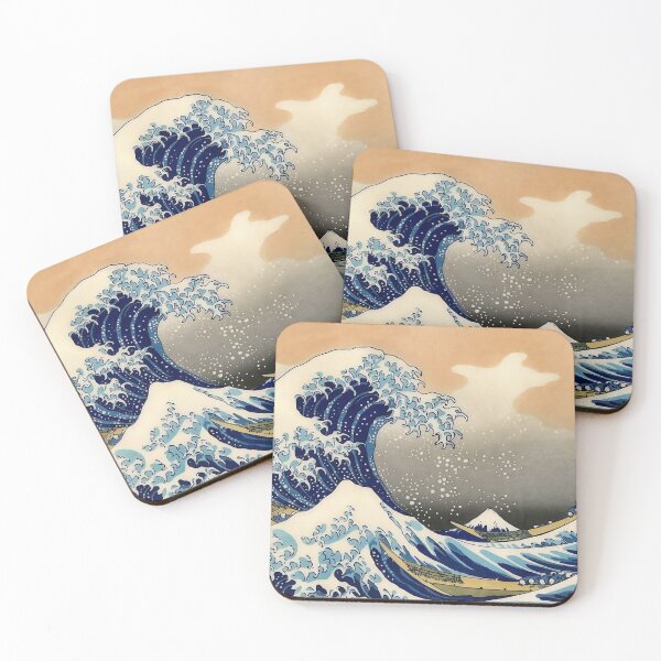 Item preview, The Great Wave off Kanagawa by Hokusai (c. 1831) designed and sold by stevepmp.