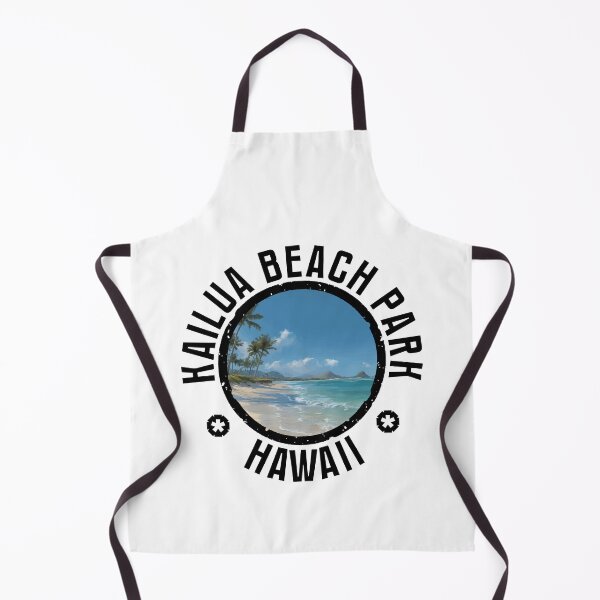 Item preview, Kailua Beach Park - Hawaii (with Black Lettering) designed and sold by VelvetRoom.