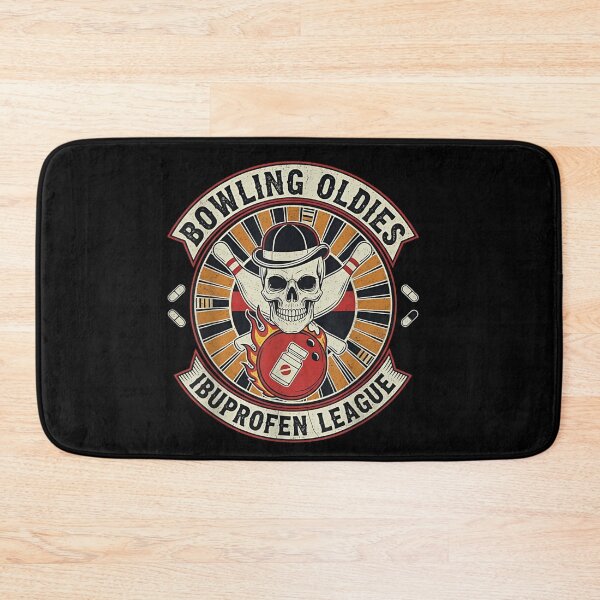 Item preview, Funny Bowling Oldies Ibuprofen League Retro Senior Gift designed and sold by Ali-printshop.