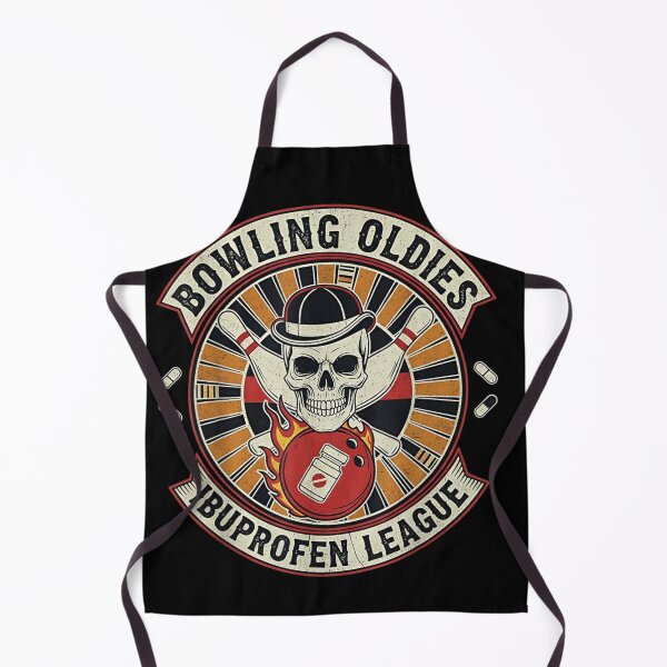 Item preview, Funny Bowling Oldies Ibuprofen League Retro Senior Gift designed and sold by Ali-printshop.