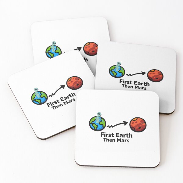 Item preview, First Earth Then Mars designed and sold by LuveraxArt.