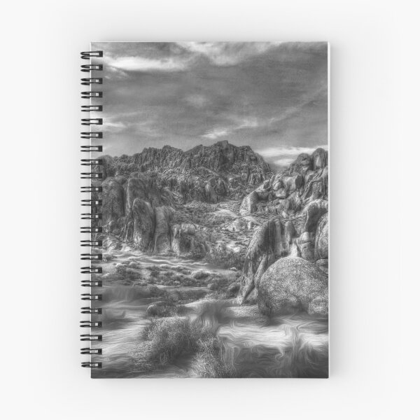 Item preview, Wind in the Alabama Hills Monochrome designed and sold by Wayne King.