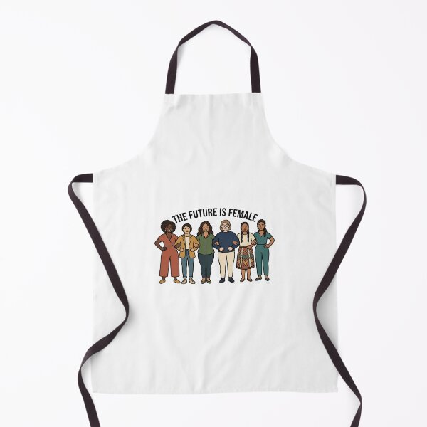 Item preview, The Future Is Female: Diverse Feminist Women Empowered Group Sticker designed and sold by AuroraPixelDa.
